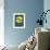 Cancer Zodiac Sign Yellow-NaxArt-Framed Art Print displayed on a wall