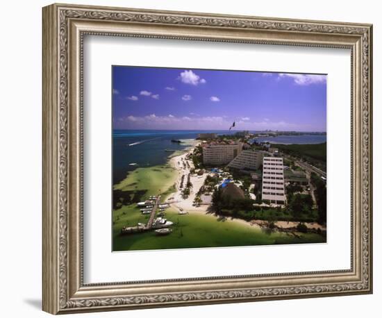 Cancun, Mexico-Walter Bibikow-Framed Photographic Print