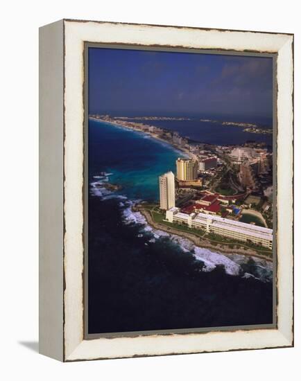 Cancun, Quintana Roo, Mexico-Walter Bibikow-Framed Premier Image Canvas