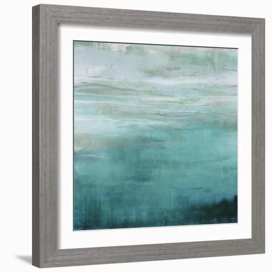 Cancun - Teal-Santiago-Framed Giclee Print