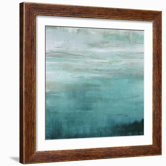 Cancun - Teal-Santiago-Framed Giclee Print