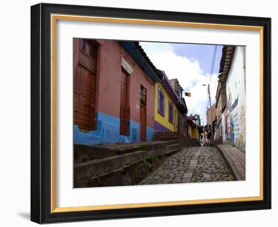 Candelaria, the Historic District, Bogota, Colombia, South America-Ethel Davies-Framed Photographic Print