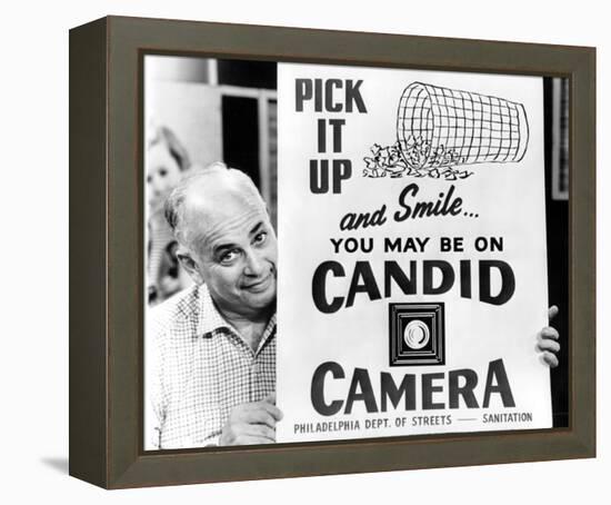 Candid Camera-null-Framed Stretched Canvas