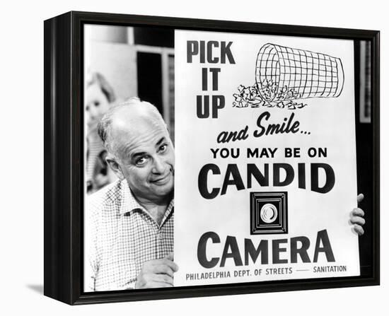 Candid Camera-null-Framed Stretched Canvas