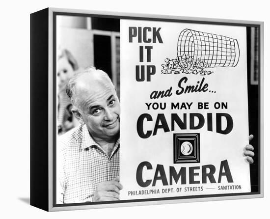 Candid Camera-null-Framed Stretched Canvas