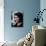 Candid Portrait of Former First Lady Jackie Kennedy in Her Georgetown Living Room-George Silk-Mounted Premium Photographic Print displayed on a wall