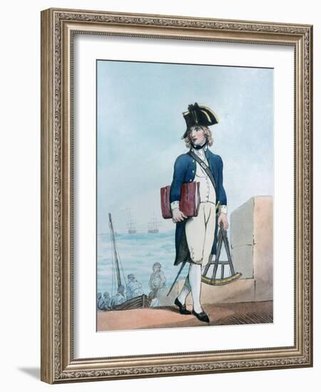 Candidate for the Marines, 1799-Thomas Rowlandson-Framed Giclee Print