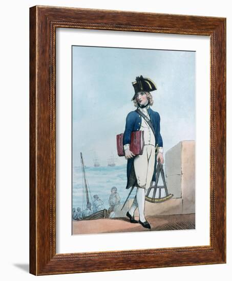 Candidate for the Marines, 1799-Thomas Rowlandson-Framed Giclee Print