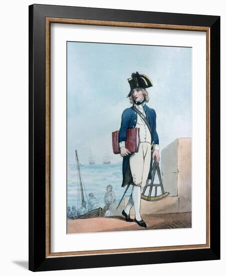 Candidate for the Marines, 1799-Thomas Rowlandson-Framed Giclee Print