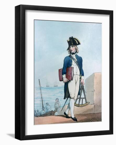 Candidate for the Marines, 1799-Thomas Rowlandson-Framed Giclee Print