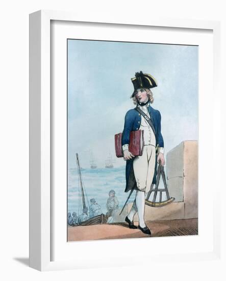 Candidate for the Marines, 1799-Thomas Rowlandson-Framed Giclee Print