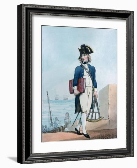 Candidate for the Marines, 1799-Thomas Rowlandson-Framed Giclee Print