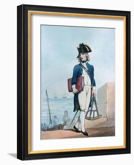 Candidate for the Marines, 1799-Thomas Rowlandson-Framed Giclee Print