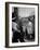 Candidate John Kennedy, Wife Jacqueline and Daughter Caroline, Walk with Dog on Election Day-Paul Schutzer-Framed Photographic Print