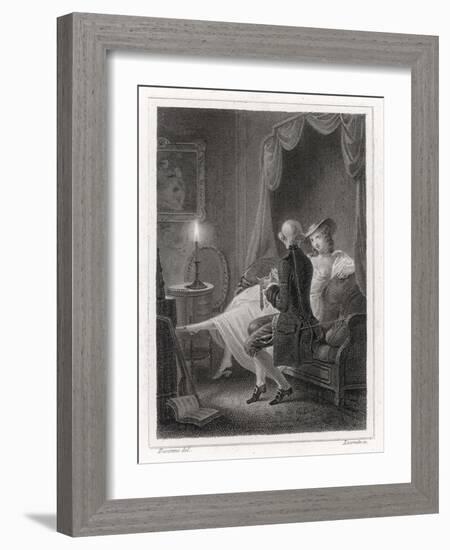 Candide and Cunegonde-Lecomte-Framed Art Print