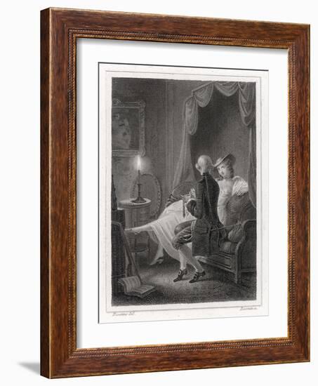 Candide and Cunegonde-Lecomte-Framed Art Print