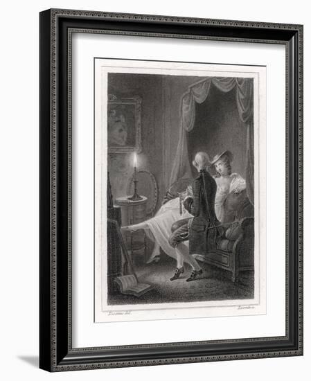 Candide and Cunegonde-Lecomte-Framed Art Print