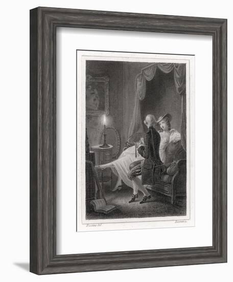 Candide and Cunegonde-Lecomte-Framed Art Print