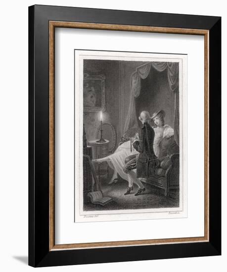 Candide and Cunegonde-Lecomte-Framed Art Print