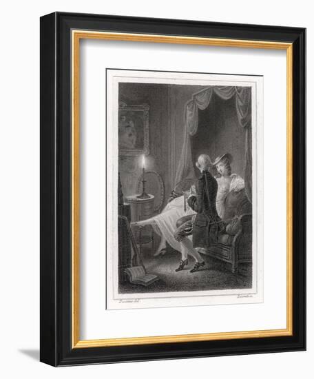 Candide and Cunegonde-Lecomte-Framed Art Print