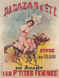La Plus Jolie Fille De France Poster-Candido de Faria-Giclee Print