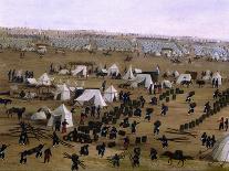 Paraguayan Army Encampment During War with Argentina-Candido Lopez-Giclee Print