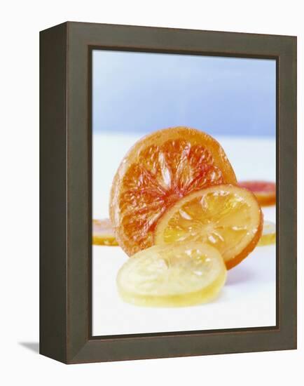 Candied Citrus Fruit Slices-Armin Zogbaum-Framed Premier Image Canvas