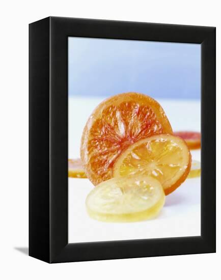 Candied Citrus Fruit Slices-Armin Zogbaum-Framed Premier Image Canvas