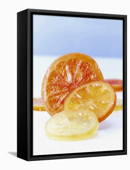 Candied Citrus Fruit Slices-Armin Zogbaum-Framed Premier Image Canvas