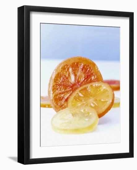 Candied Citrus Fruit Slices-Armin Zogbaum-Framed Photographic Print