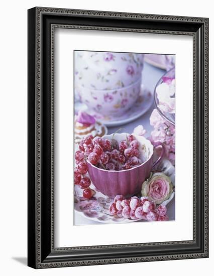 Candied Redcurrants-Elke Borkowski-Framed Photographic Print