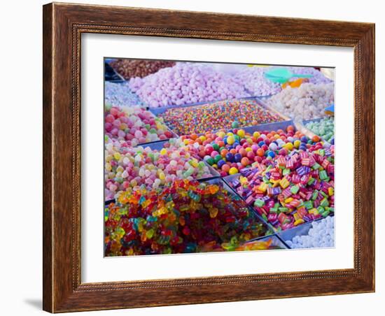 Candies For Sale, San Miguel De Allende, Guanajuato State, Mexico-Julie Eggers-Framed Photographic Print