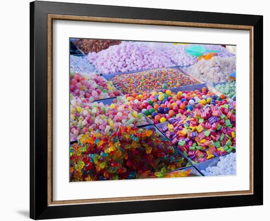 Candies For Sale, San Miguel De Allende, Guanajuato State, Mexico-Julie Eggers-Framed Photographic Print