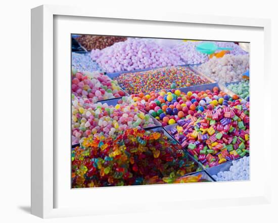 Candies For Sale, San Miguel De Allende, Guanajuato State, Mexico-Julie Eggers-Framed Photographic Print