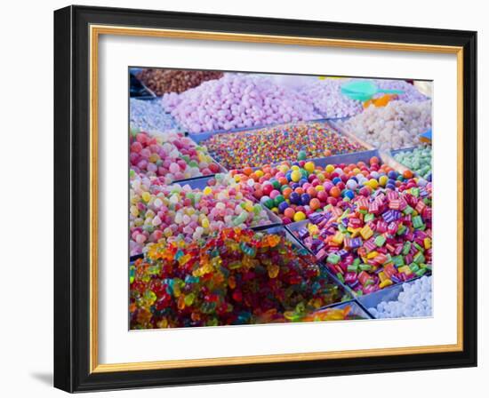 Candies For Sale, San Miguel De Allende, Guanajuato State, Mexico-Julie Eggers-Framed Photographic Print