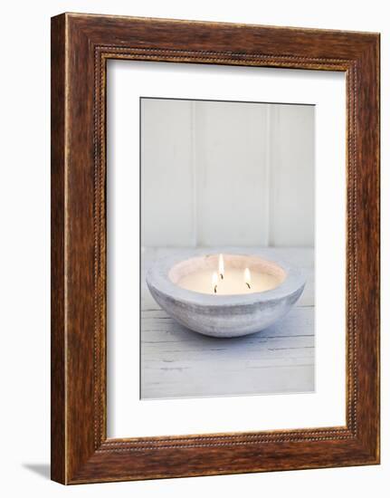 Candle Bowl-Andrea Haase-Framed Photographic Print