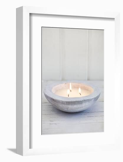 Candle Bowl-Andrea Haase-Framed Photographic Print