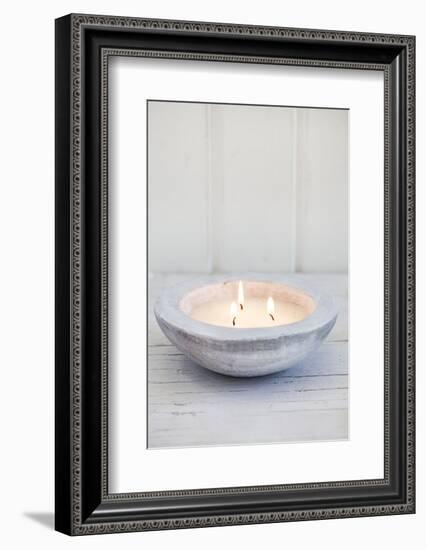 Candle Bowl-Andrea Haase-Framed Photographic Print