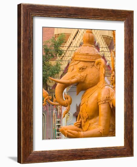 Candle Festival and Sculpture, Buddhist Lent Rituals, Ubon Ratchathani, Thailand-Gavriel Jecan-Framed Photographic Print