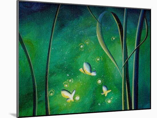 Candle Flies-Cindy Thornton-Mounted Art Print