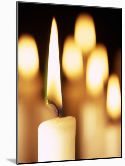 Candles Burning-Cordelia Molloy-Mounted Photographic Print