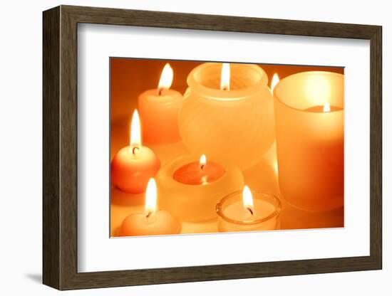 Candles-Liang Zhang-Framed Photographic Print