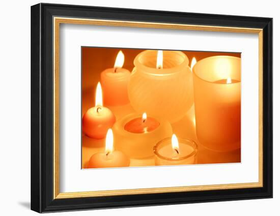 Candles-Liang Zhang-Framed Photographic Print