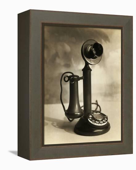 Candlestick Telephone-null-Framed Premier Image Canvas