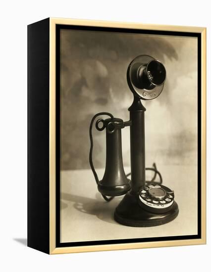 Candlestick Telephone-null-Framed Premier Image Canvas