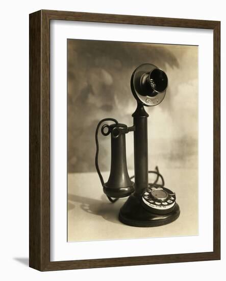 Candlestick Telephone-null-Framed Photographic Print