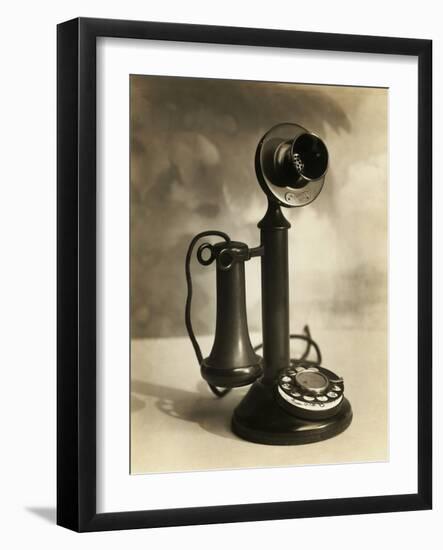 Candlestick Telephone-null-Framed Photographic Print