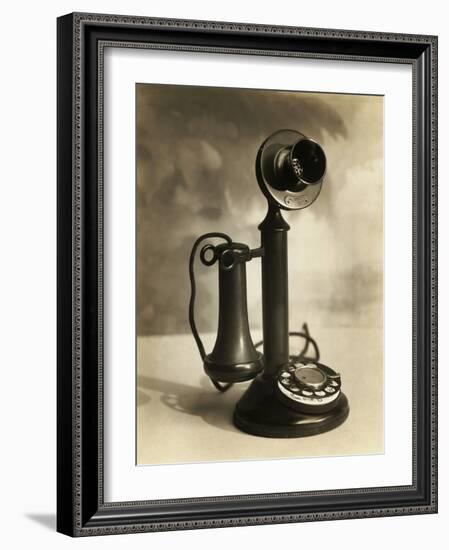 Candlestick Telephone-null-Framed Photographic Print