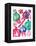 Candy Cane Ornaments-Sara Berrenson-Framed Stretched Canvas