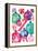 Candy Cane Ornaments-Sara Berrenson-Framed Stretched Canvas